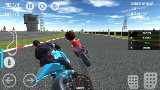 اسکرین شات بازی Paw Ryder Moto Patrol Race 3D 1