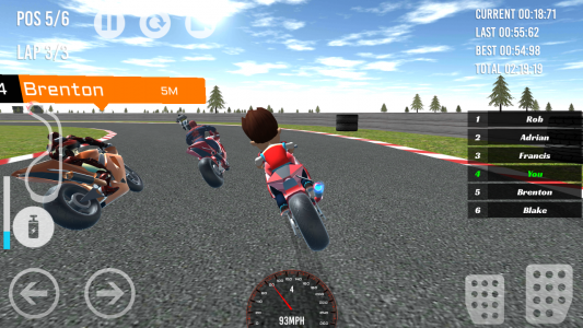 اسکرین شات بازی Paw Ryder Moto Patrol Race 3D 6