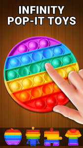 اسکرین شات 2 بازی Poppit Antistress Relief Game