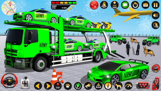 اسکرین شات برنامه US Army Games Truck Simulator 6