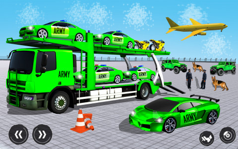 اسکرین شات برنامه Army Vehicle Truck Transporter 3