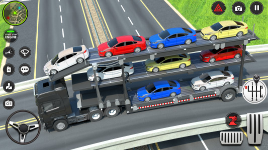 اسکرین شات برنامه Offroad Car Transporter Truck 2
