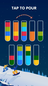 اسکرین شات بازی Water Sorting: Color Games 1