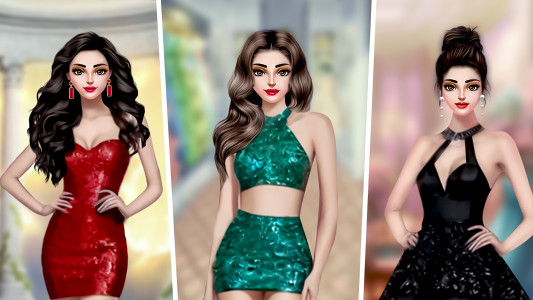 اسکرین شات 8 بازی Fashion Dress Up, Makeup Game