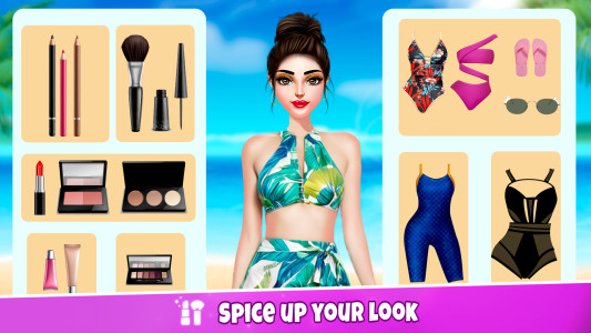 اسکرین شات 7 بازی Fashion Dress Up, Makeup Game