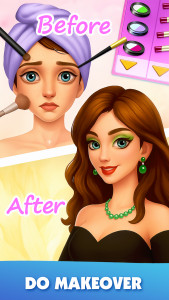 اسکرین شات 1 بازی Fashion Makeover Dress Up Game