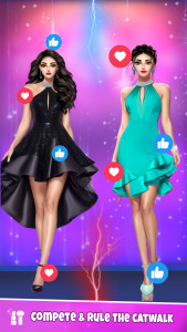 اسکرین شات 6 بازی Fashion Dress Up, Makeup Game