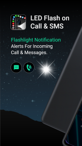 اسکرین شات برنامه LED Flash on Call and SMS 1