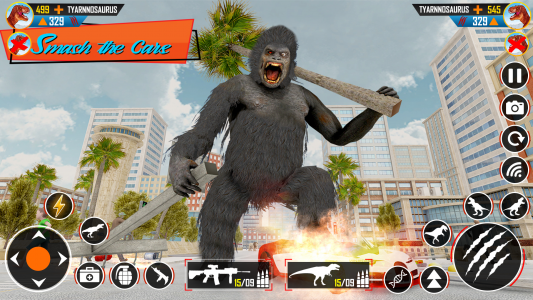 اسکرین شات 7 برنامه King Kong Gorilla City Attack
