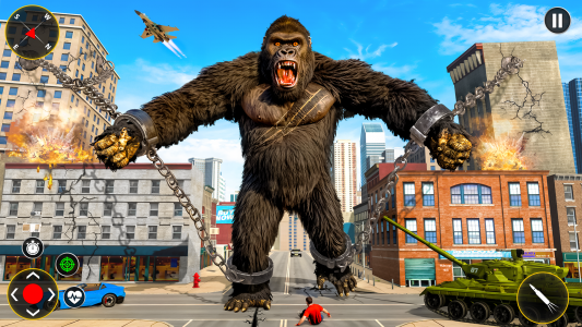 اسکرین شات 4 برنامه King Kong Gorilla City Attack