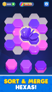 اسکرین شات 3 بازی Hexa Stack