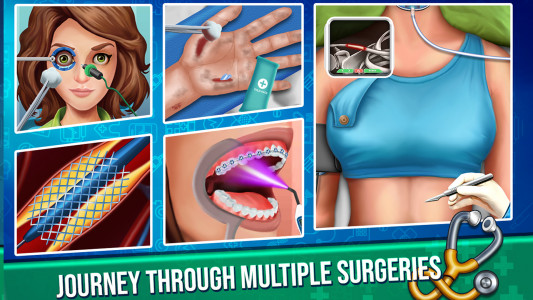 اسکرین شات بازی Offline Surgeon Doctor Games 5