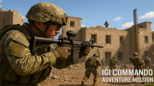 اسکرین شات 2 بازی Call of IGI Commando Adventure