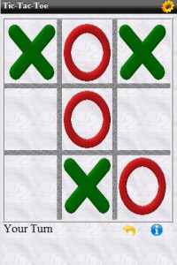 اسکرین شات بازی Tic Tac Toe 1