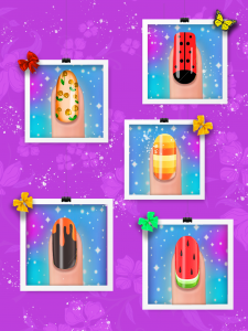 اسکرین شات بازی Fashion Nail Polish Salon Game 4