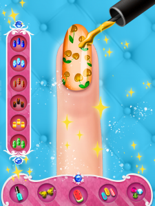 اسکرین شات بازی Fashion Nail Polish Salon Game 1