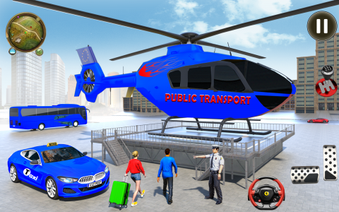 اسکرین شات برنامه Police Car Transport Games 1