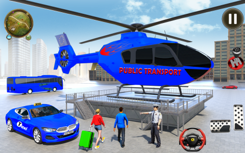 اسکرین شات برنامه Police Truck Driving Games 1