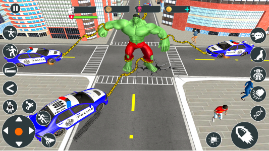 اسکرین شات برنامه Incredible Monster Hero Games 3