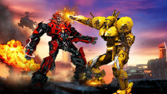 اسکرین شات بازی US Transforming Robot Fighting Game 8