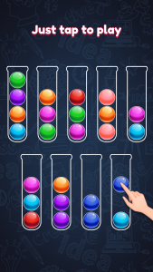 اسکرین شات بازی Ball Sort: Color Sorting Games 1