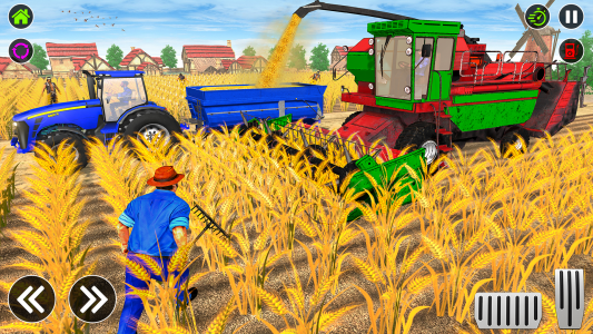 اسکرین شات برنامه Indian Tractor Driving Game 3D 3