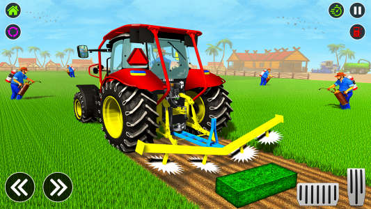 اسکرین شات برنامه Indian Tractor Driving Game 3D 5