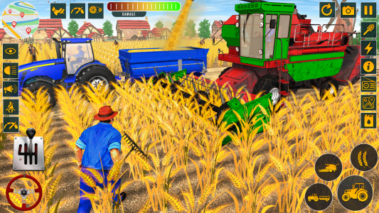 اسکرین شات برنامه Farming Games: Tractor Games 7