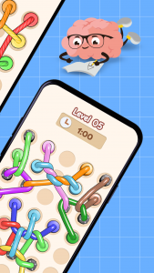 اسکرین شات 2 بازی Tangle Rope 3D: Untwist Knots
