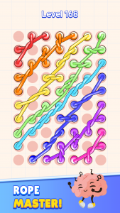 اسکرین شات 6 بازی Tangle Rope 3D: Untwist Knots