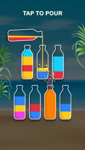 اسکرین شات بازی Water Sort: Color Sorting Game 1