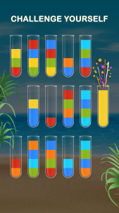 اسکرین شات بازی Water Sort: Color Sorting Game 3