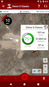 اسکرین شات برنامه Dashboard for Tesla 7