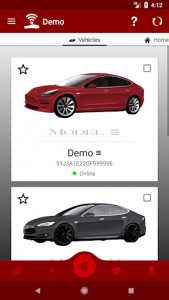 اسکرین شات برنامه Dashboard for Tesla 2