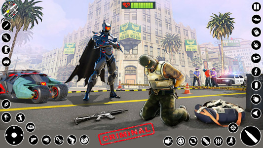 اسکرین شات 2 بازی Bat Superhero Man Hero Games