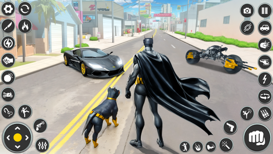 اسکرین شات 1 بازی Bat Superhero Man Hero Games