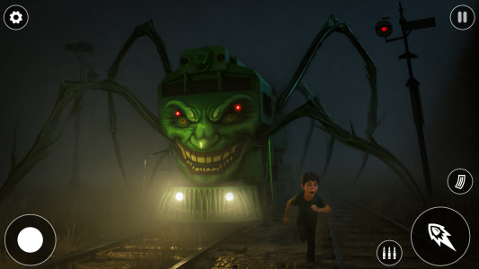اسکرین شات 3 بازی Scary Spider Train Adventure