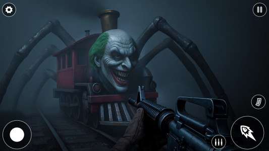 اسکرین شات 5 بازی Scary Spider Train Adventure