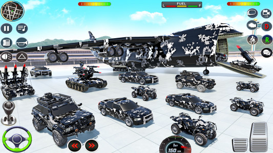 اسکرین شات بازی Army Vehicle Transport Games 4