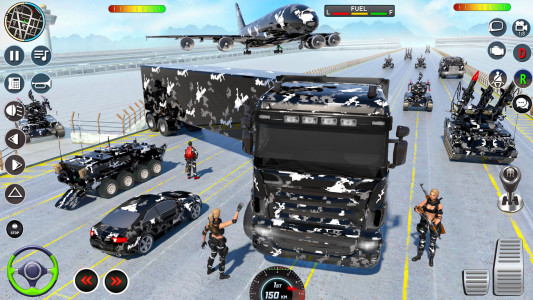 اسکرین شات بازی Army Vehicle Transport Games 2