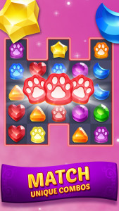 اسکرین شات 1 بازی Genies & Gems - Match 3 Game
