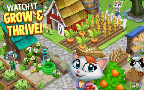 اسکرین شات بازی Kitty City: Kitty Cat Farm Simulation Game 3