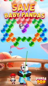 اسکرین شات بازی Bubble Shooter: Panda Pop! 1