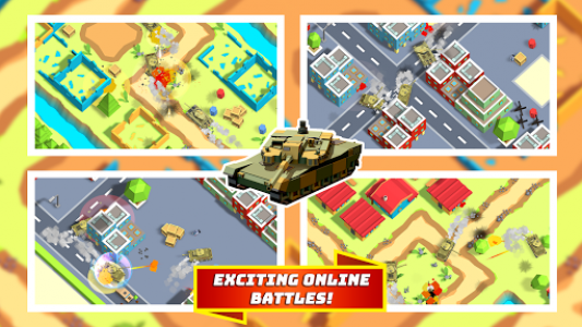 اسکرین شات بازی Tanks.io 2