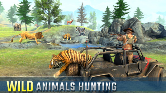 اسکرین شات 1 بازی Wild Animal Hunting Games FPS