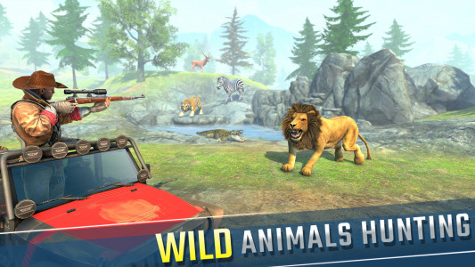 اسکرین شات بازی Wild Animal Hunting Games FPS 2