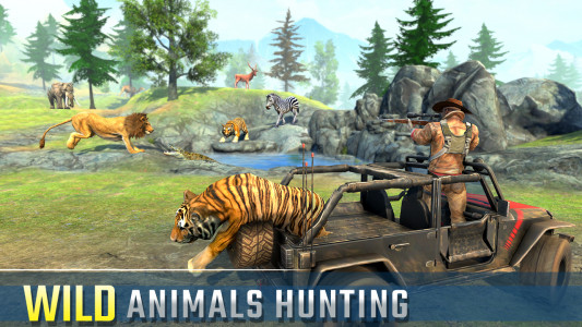 اسکرین شات بازی Wild Animal Hunting Games FPS 1