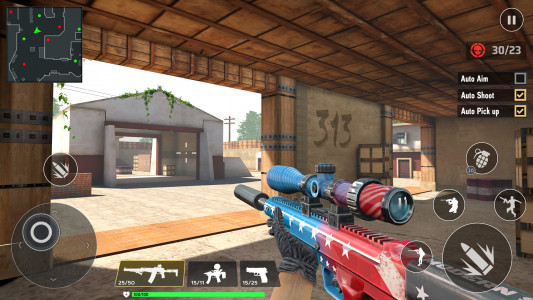 اسکرین شات برنامه Anti Terrorist Shooting Games 1