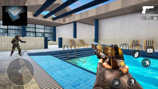 اسکرین شات برنامه Anti Terrorist Shooting Games 4