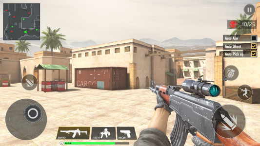 اسکرین شات برنامه Anti Terrorist Shooting Games 4